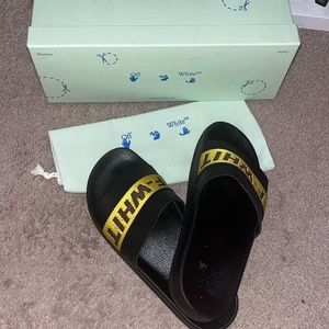 Off white slides